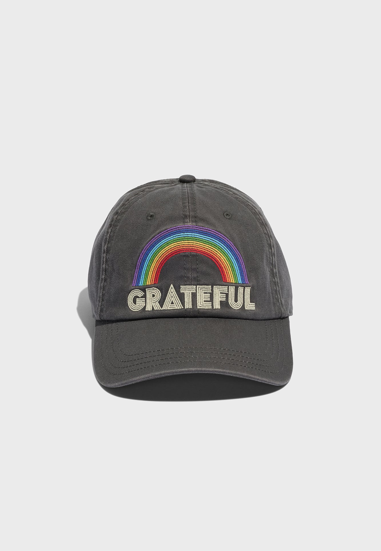Rainbow Heart Dad Cap