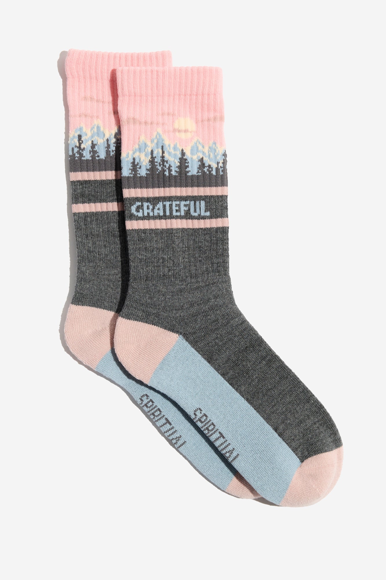 Mt Grateful Crew Sock