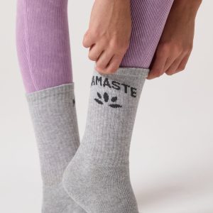 Lotus Crew Sock
