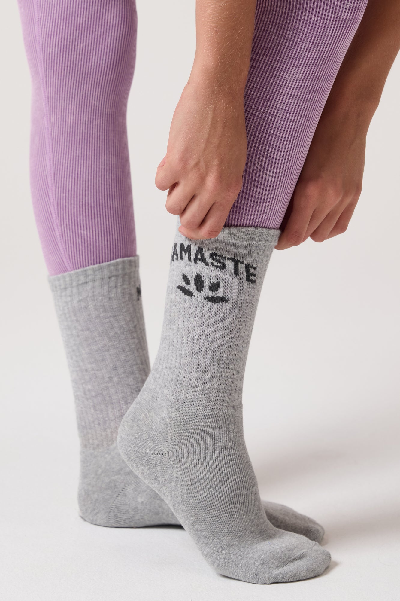 Lotus Crew Sock