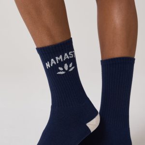 Lotus Crew Sock