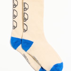 Peace Emblem Crew Sock