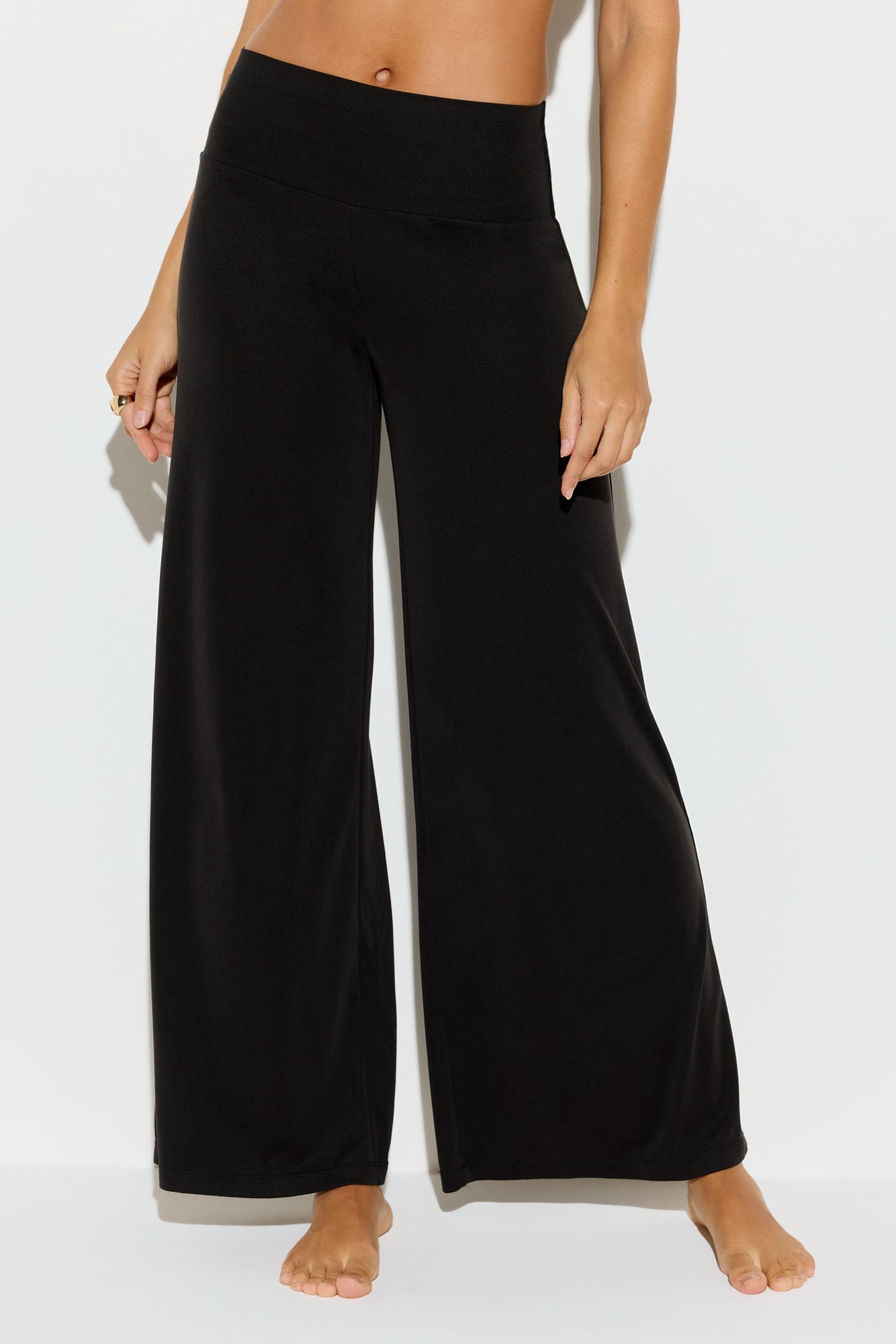 Zen Rib Journey Wide Leg Pant