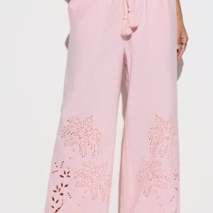 Talia Wide Leg Linen Pant