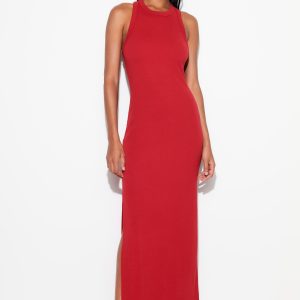 Simone Rib Maxi Dress