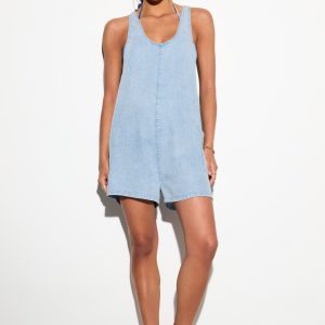 Hacienda Chambray Romper