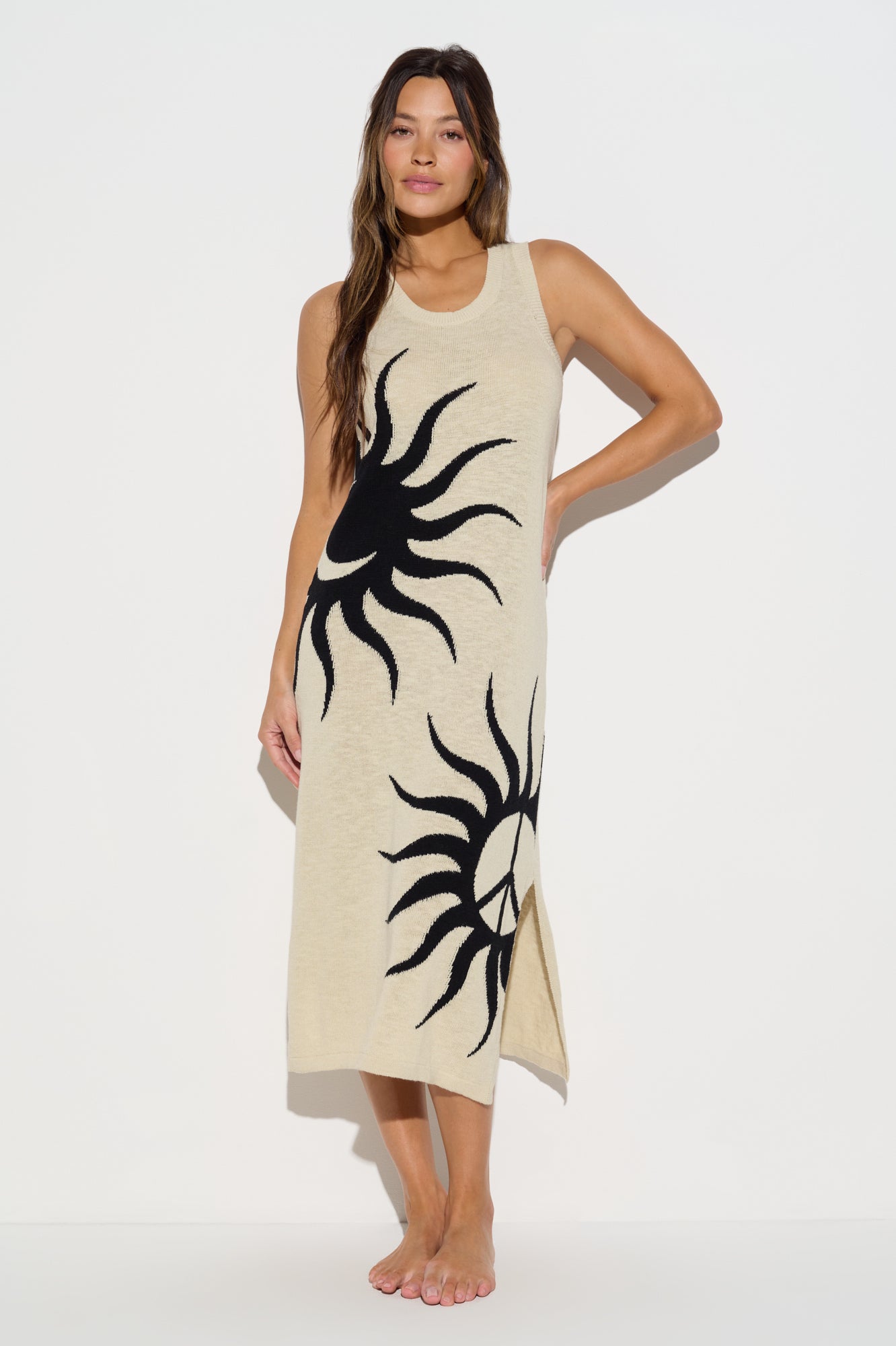 Lucy Knit Tank Midi Dress