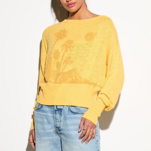 Telepathic Devon Off Shoulder Sweater