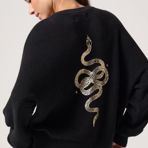 Astral Snake Lyric Sweater