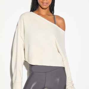 Bella Off Shoulder Sweatshirt