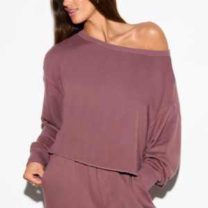Bella Off Shoulder Sweatshirt