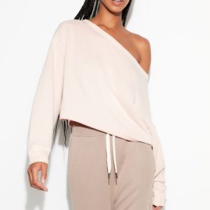 Bella Off Shoulder Sweatshirt