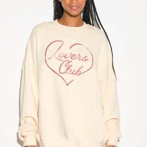 Lovers Boyfriend Crew Sweatshirt