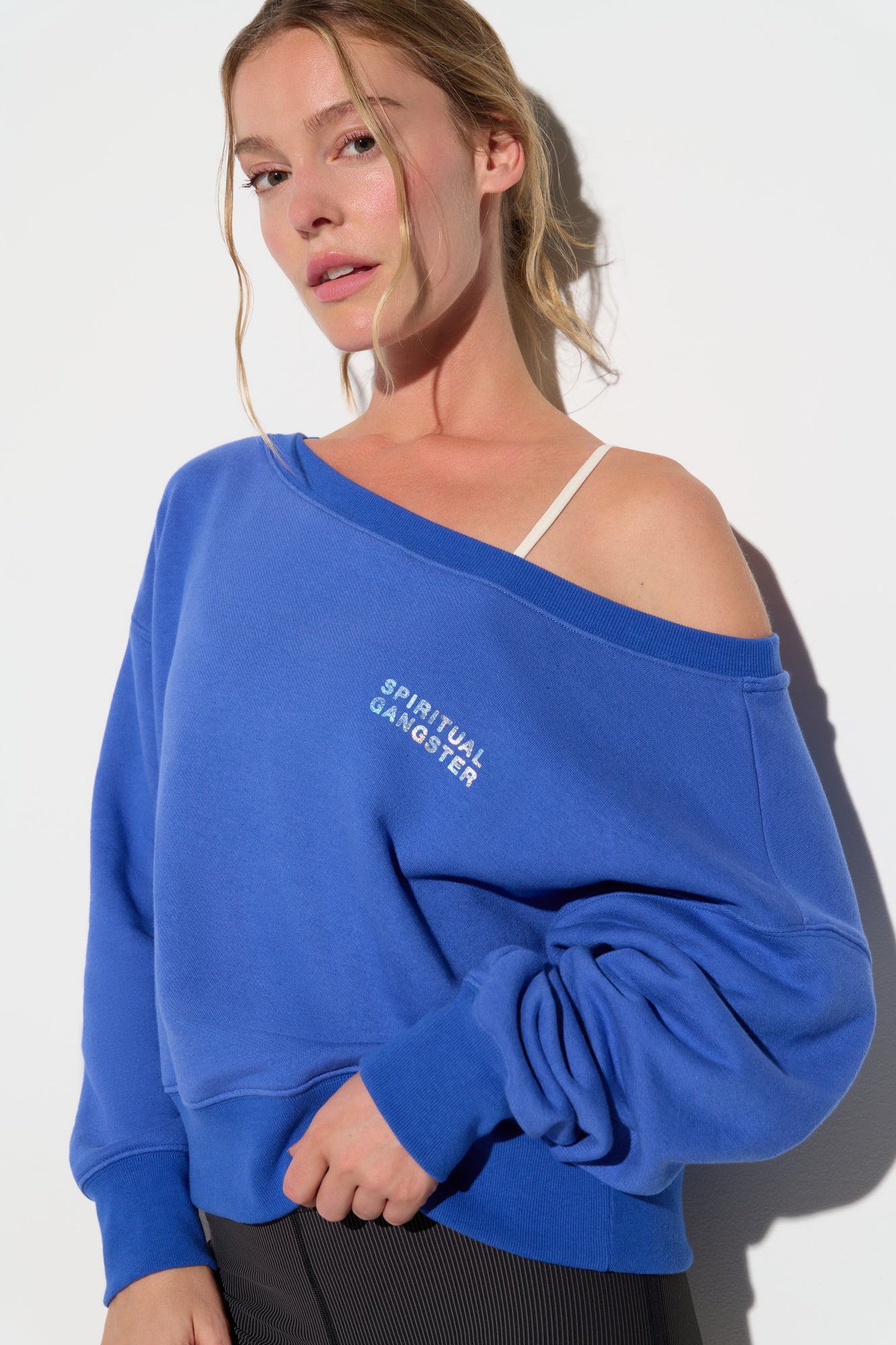 SG La Vida Off Shoulder Sweatshirt