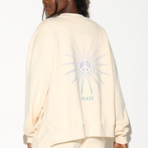 Emit Peace Bex High-Low Crew