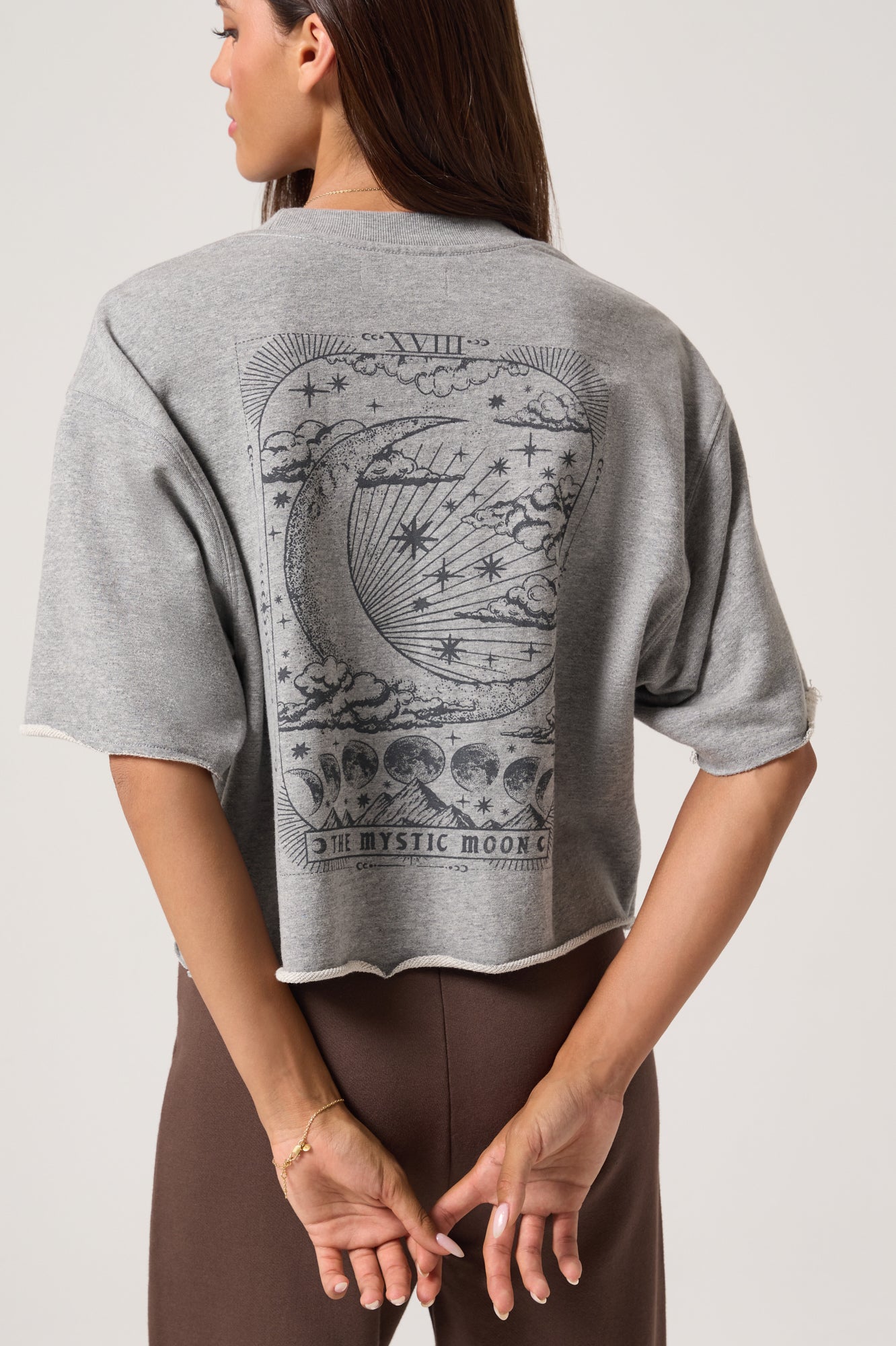 Mystic Emersyn Short Sleeve Sweatshirt