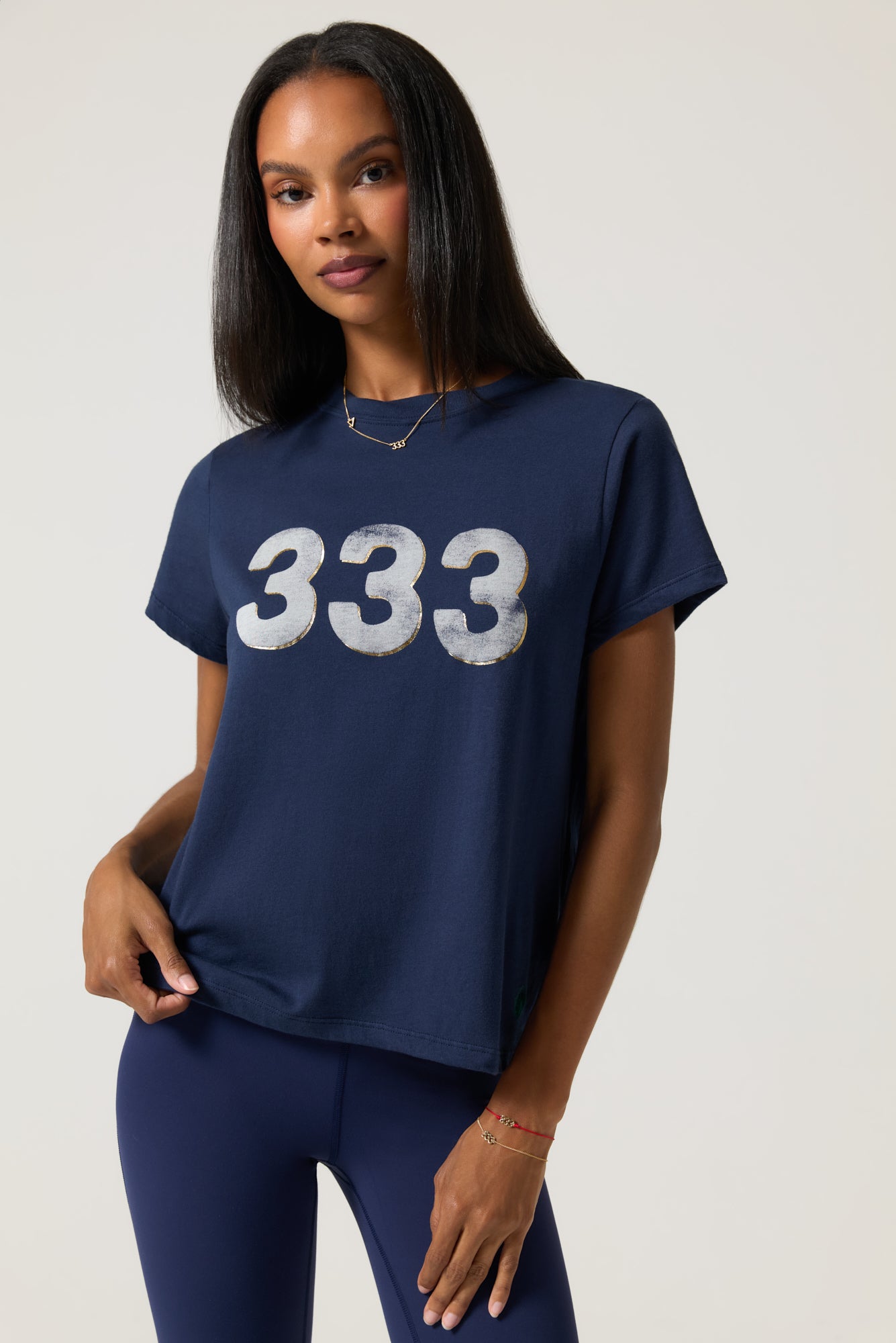 333 Lila Short Sleeve Tee