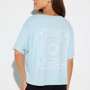 Feliz Short Sleeve V-Neck Tee