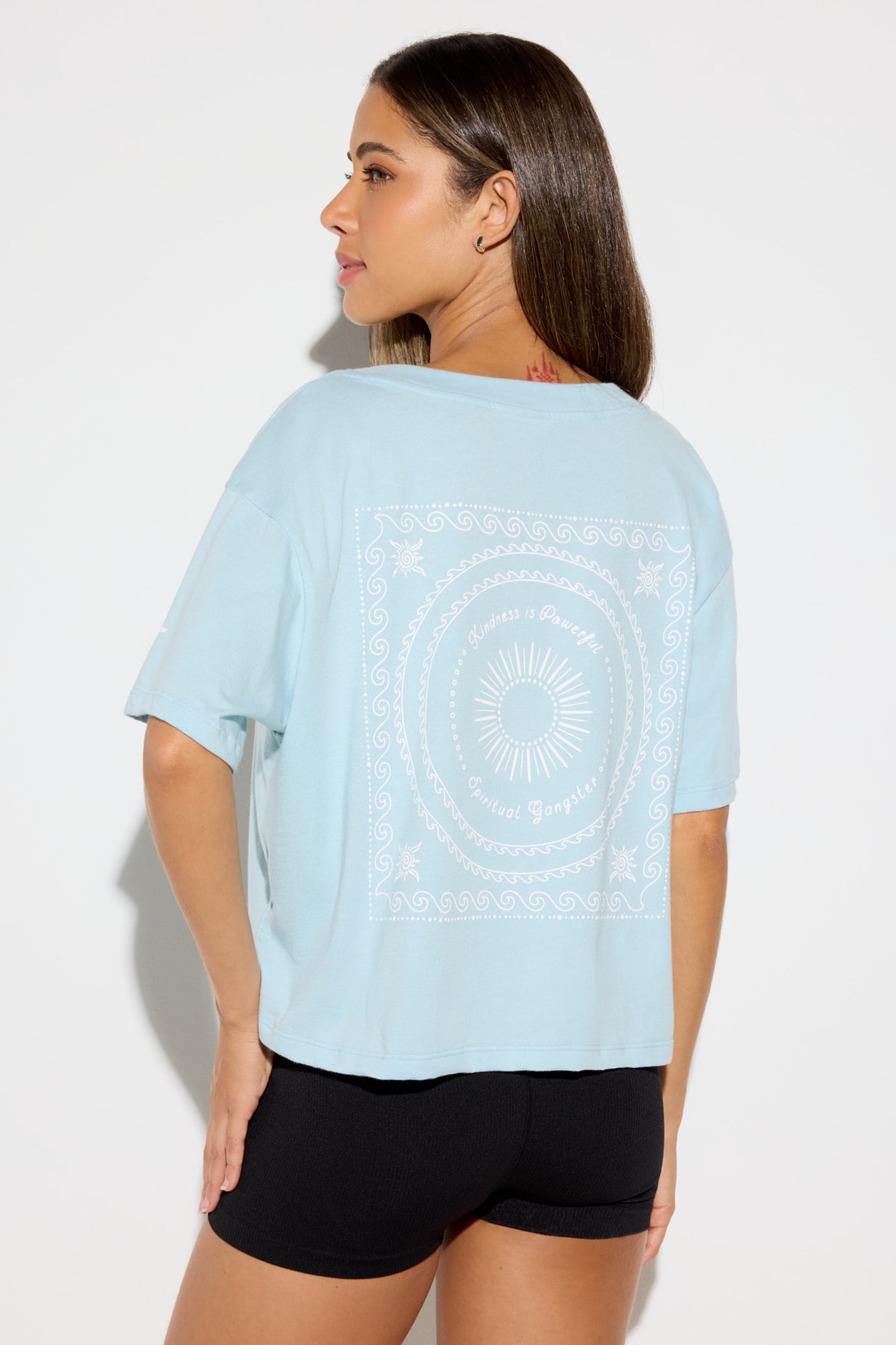 Feliz Short Sleeve V-Neck Tee