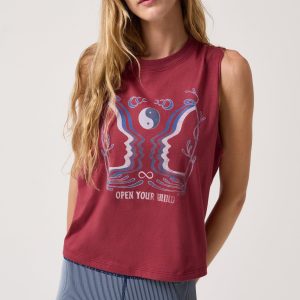 Open Your Mind Vibe Cotton Tank