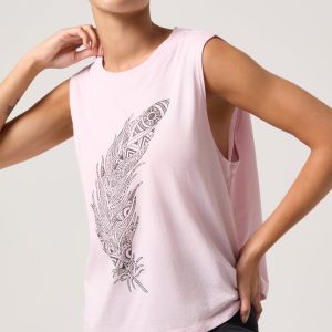 Wild Plume Vibe Cotton Tank