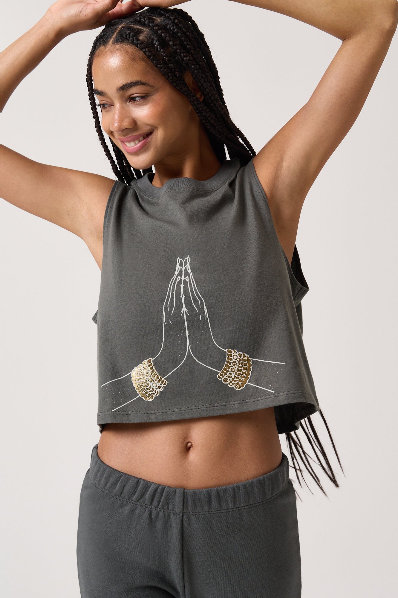 Sacred Peace Spirit Crop Tank