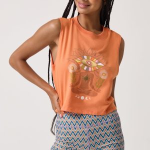 Watchful Spirit Crop Tank