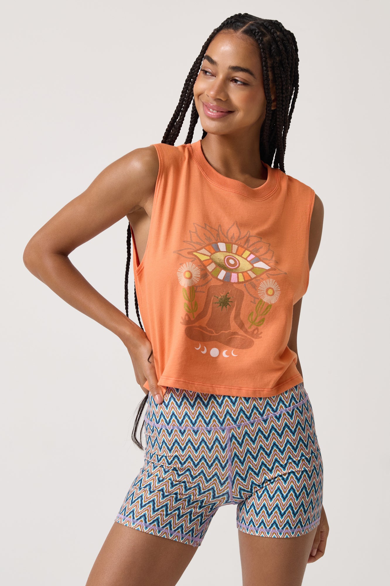 Watchful Spirit Crop Tank