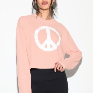 Peace Drew Top