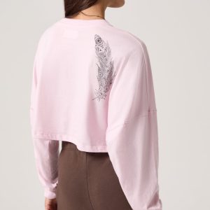 Wild Sierra Crop Long Sleeve Tee