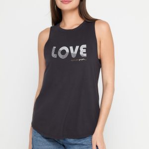 Love Lines Jade Muscle Tank