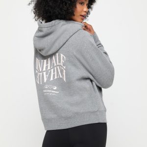 Inhale Exhale Everyday Zip Hoodie