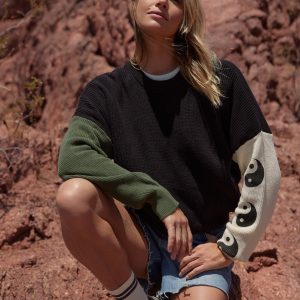 Yin Yang Stack Lyric Sweater