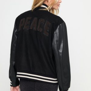 Peace Star Varsity Jacket