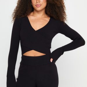 Hadley Wrap LS Top