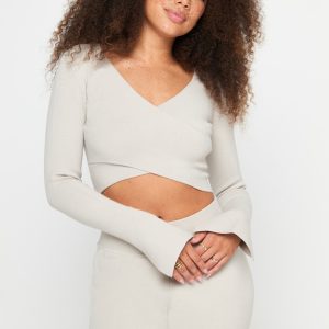 Hadley Wrap LS Top