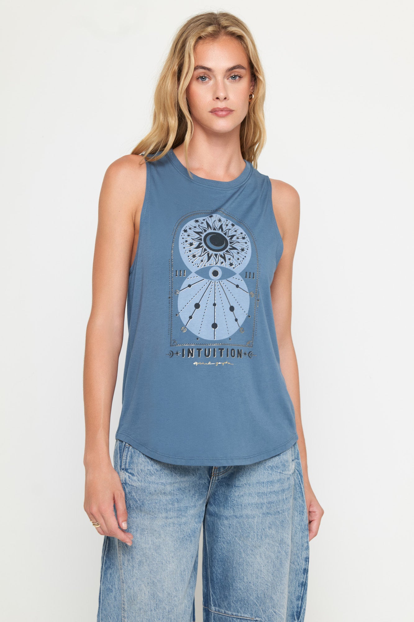 Intuition Jade Muscle Tank