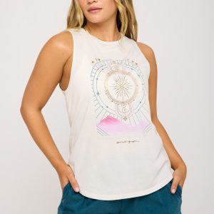 Abundance Jade Muscle Tank