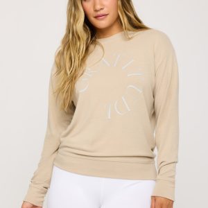 Gratitude Relaxed Savasana Sweater